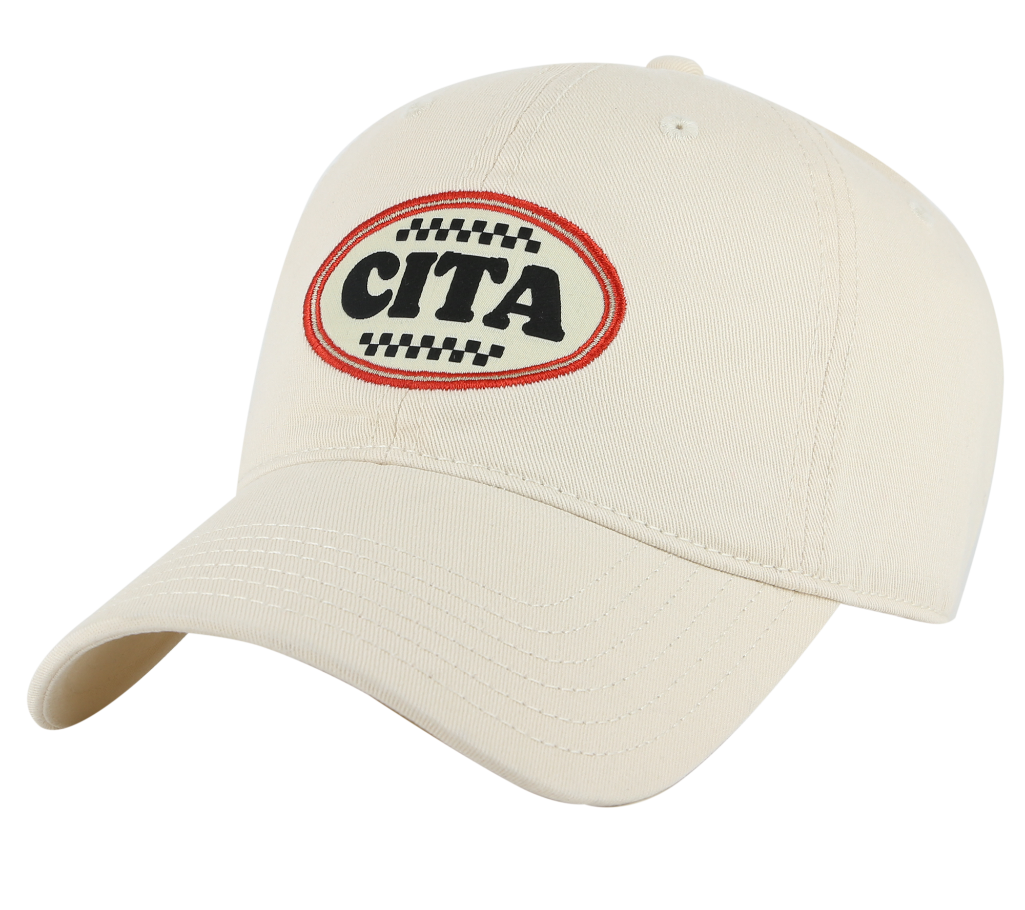 CITA Embroidered Baseball Cap(White)