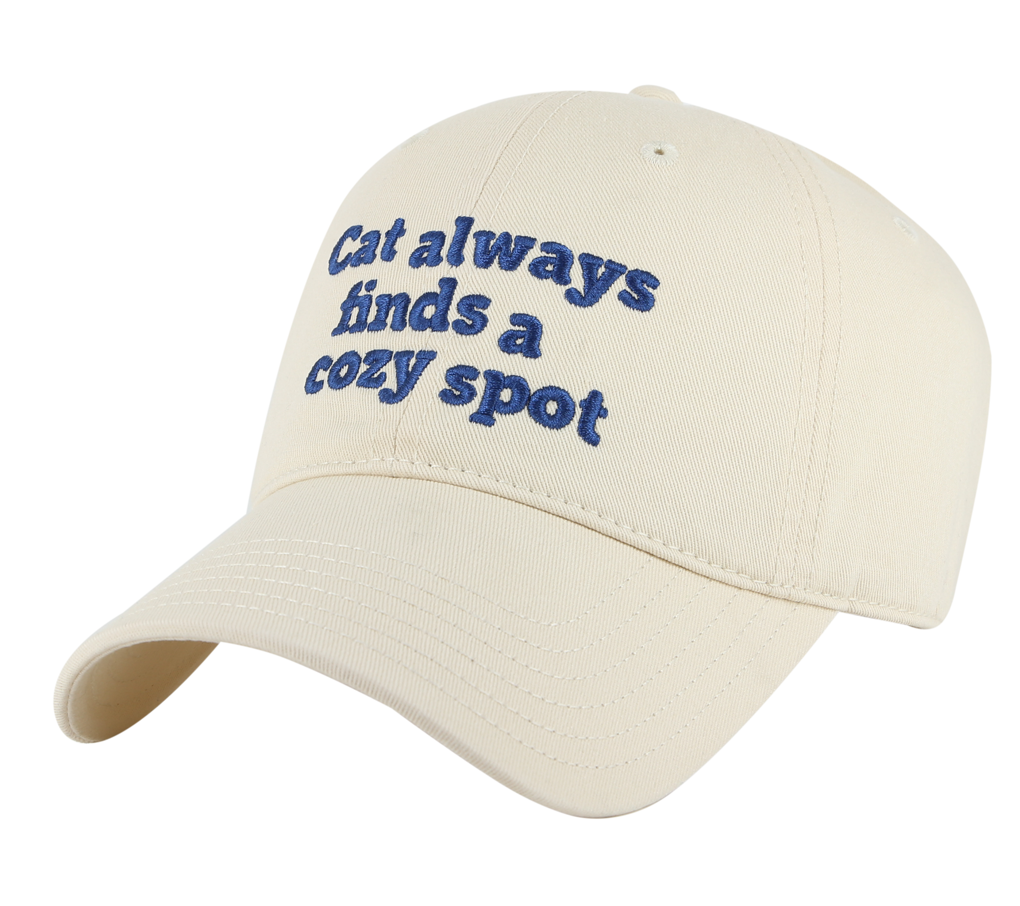 Cute Kitten Baseball Cap(White)