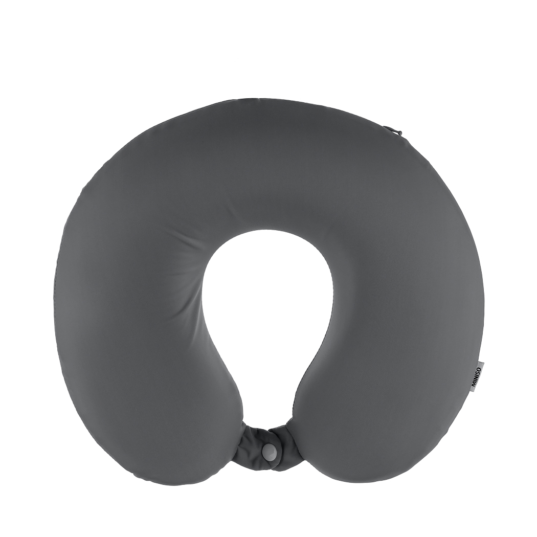 Cooling Memory Foam Neck Pillow(Gray)