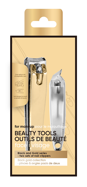 Black Gold Series Nail Clippers (2 pcs)