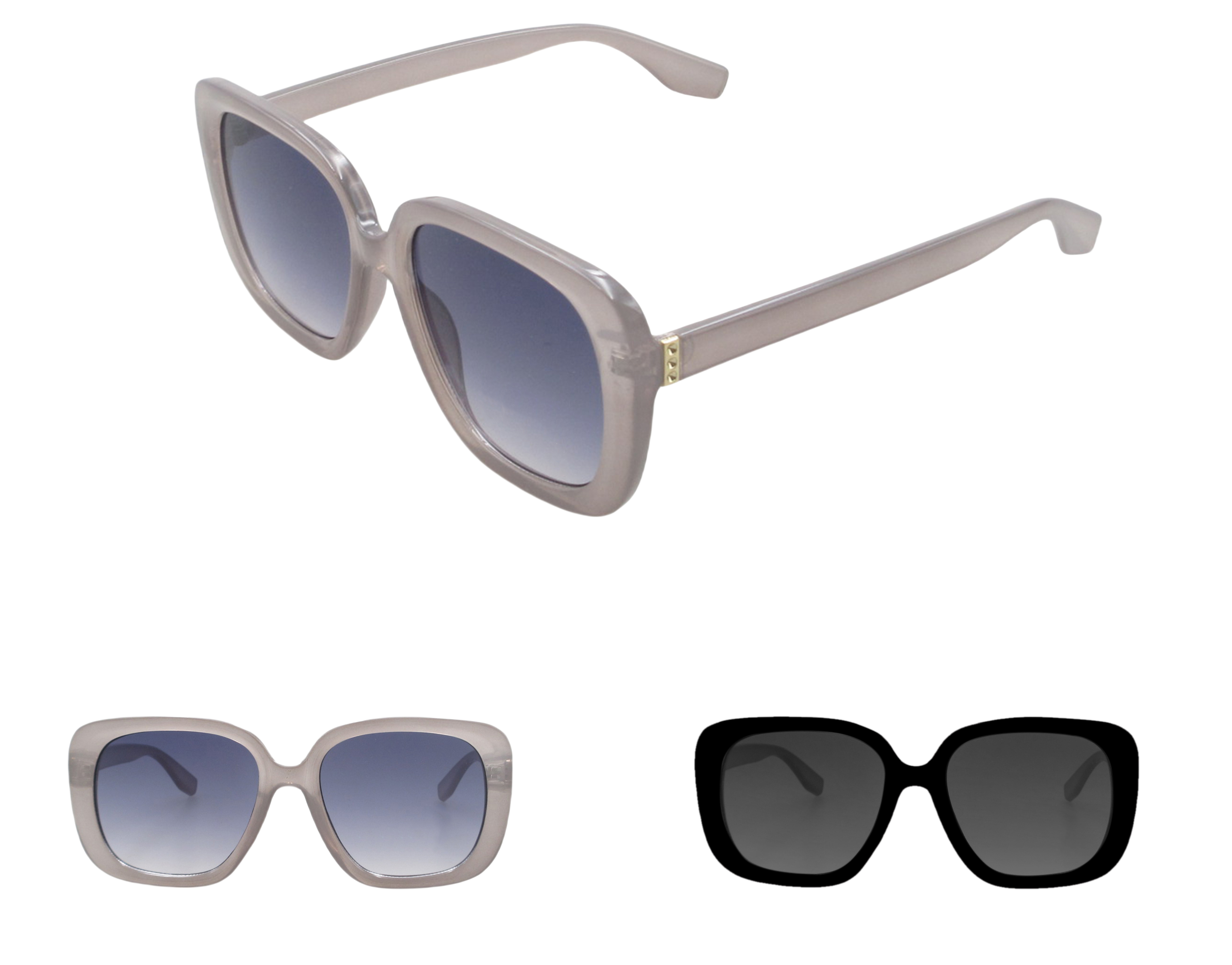 F-065 Large Square Sunglasses