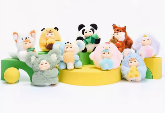 Roaring Zoo Plush Surprise Box