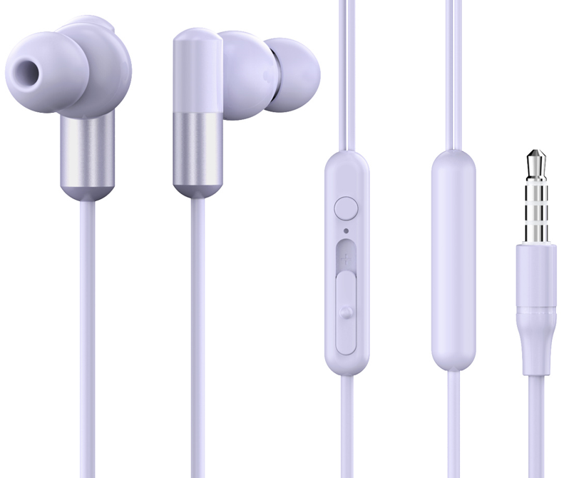 Life is for Fun Series 3.5mm In-Ear Headphones Model: PA242(Purple)