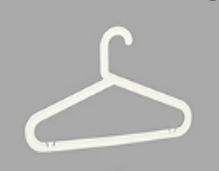 Extra Large Hangers (4 pcs)(Beige)