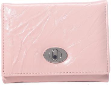 Tri-Fold Women's Wallet (Light Pink)