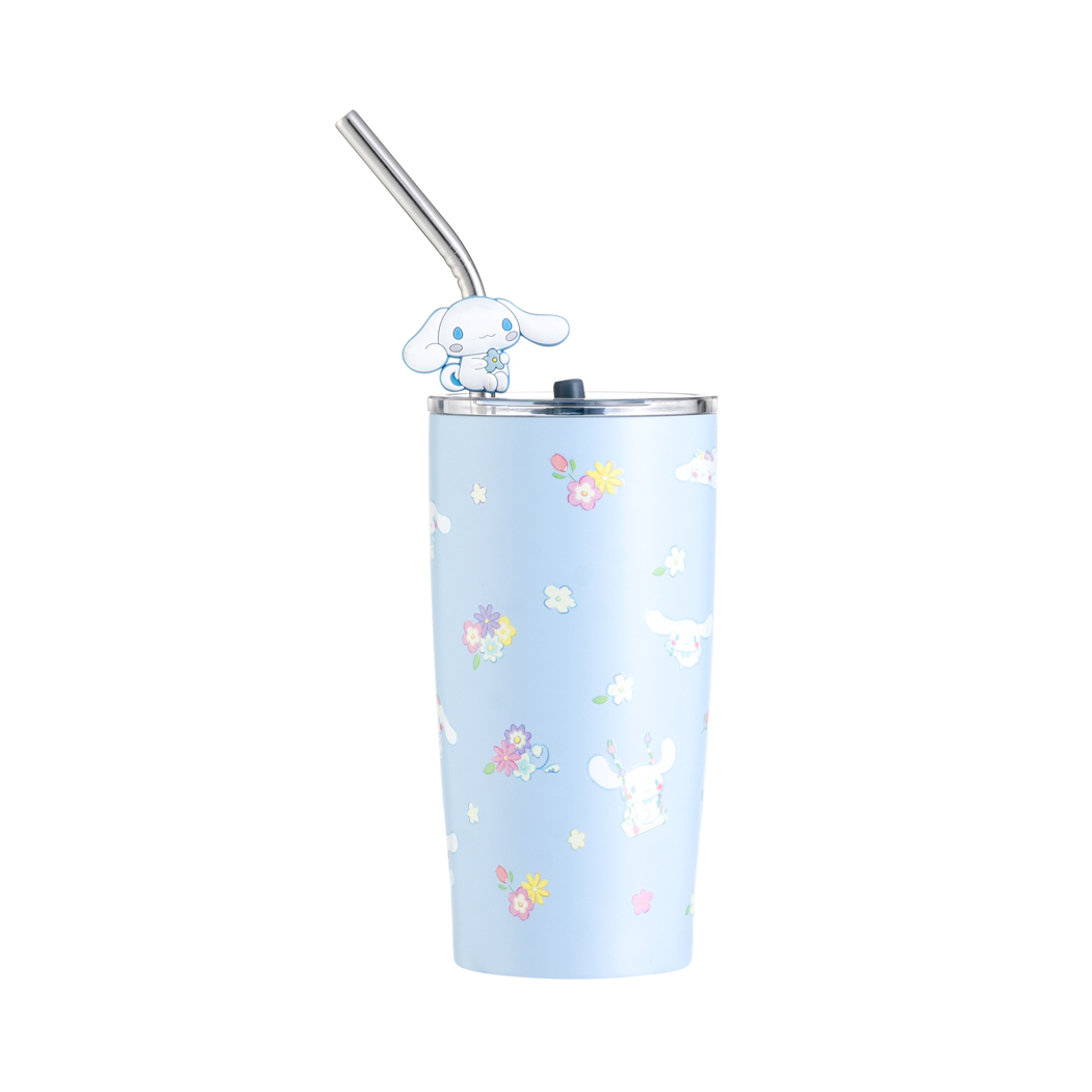 Cinnamoroll Steel Tumbler with Straw (580mL)