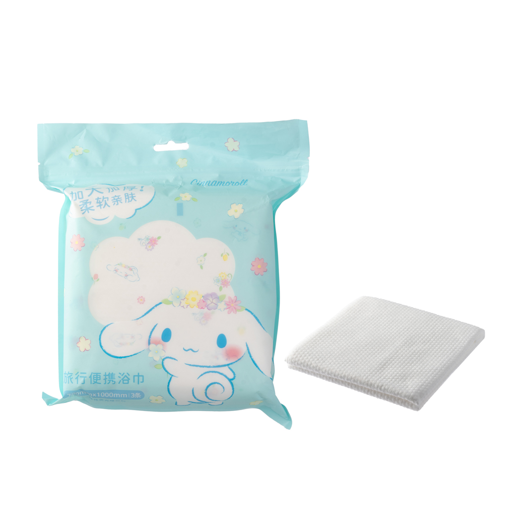 Cinnamoroll Portable Bath Towels (2 pcs)
