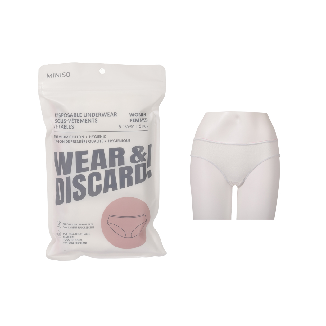 Women＇s Disposable Underwear (5 pcs)(S)