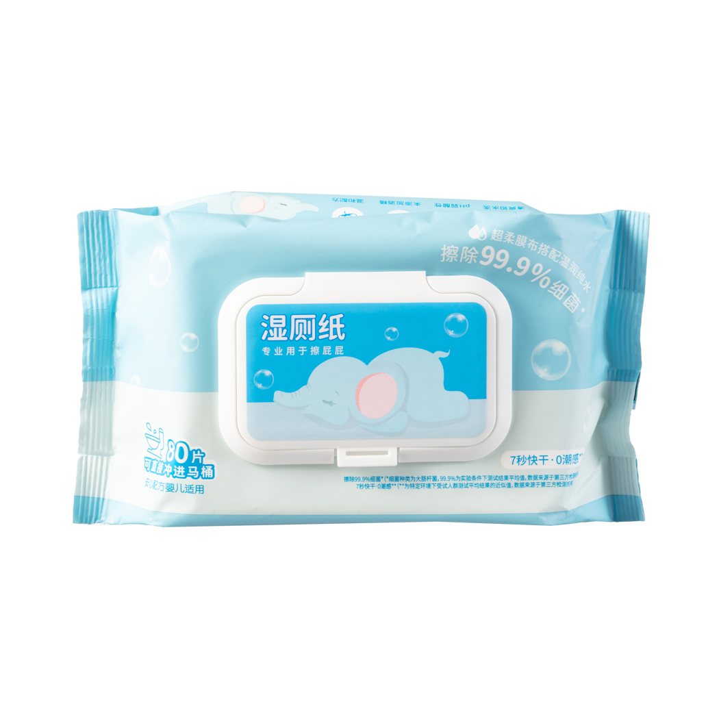 Family Pack Series Flushable Wipes (80 Wipes)